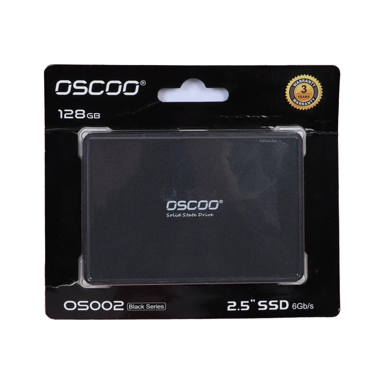 هارد OSCOO SSD مدل OS002 ظرفیت 128GB – مشکی (گارانتی سورین) — تصویر ۳