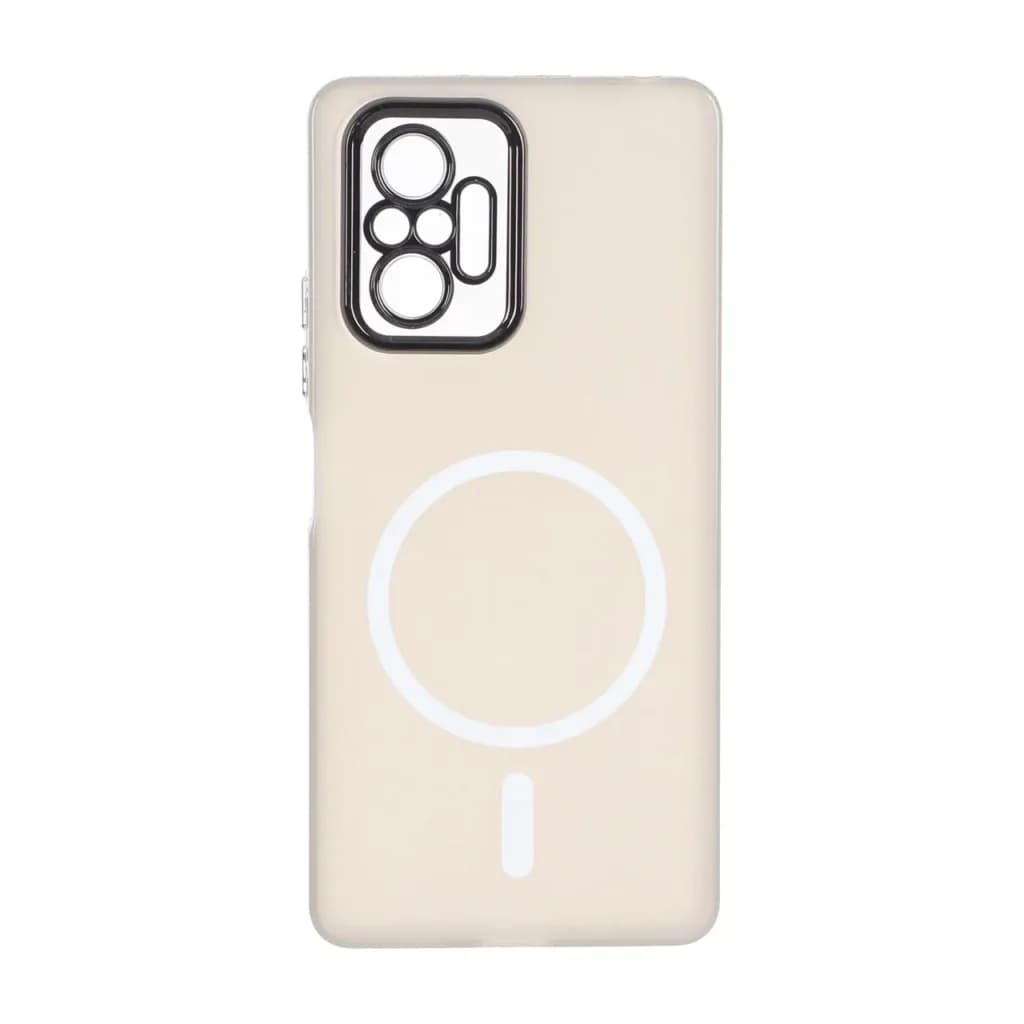 قاب Life Time مات طرح مگ سیف Xiaomi Redmi Note 10 Pro 4G / Redmi Note 10 Pro Max – کرم — تصویر ۲