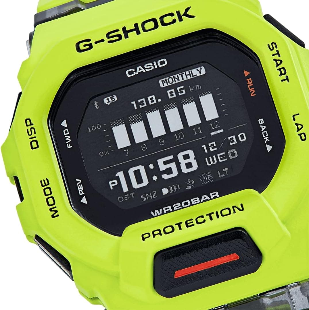 ساعت کاسیو GBD-200-9ER زرد | Casio GBD-200-9ER — تصویر ۲