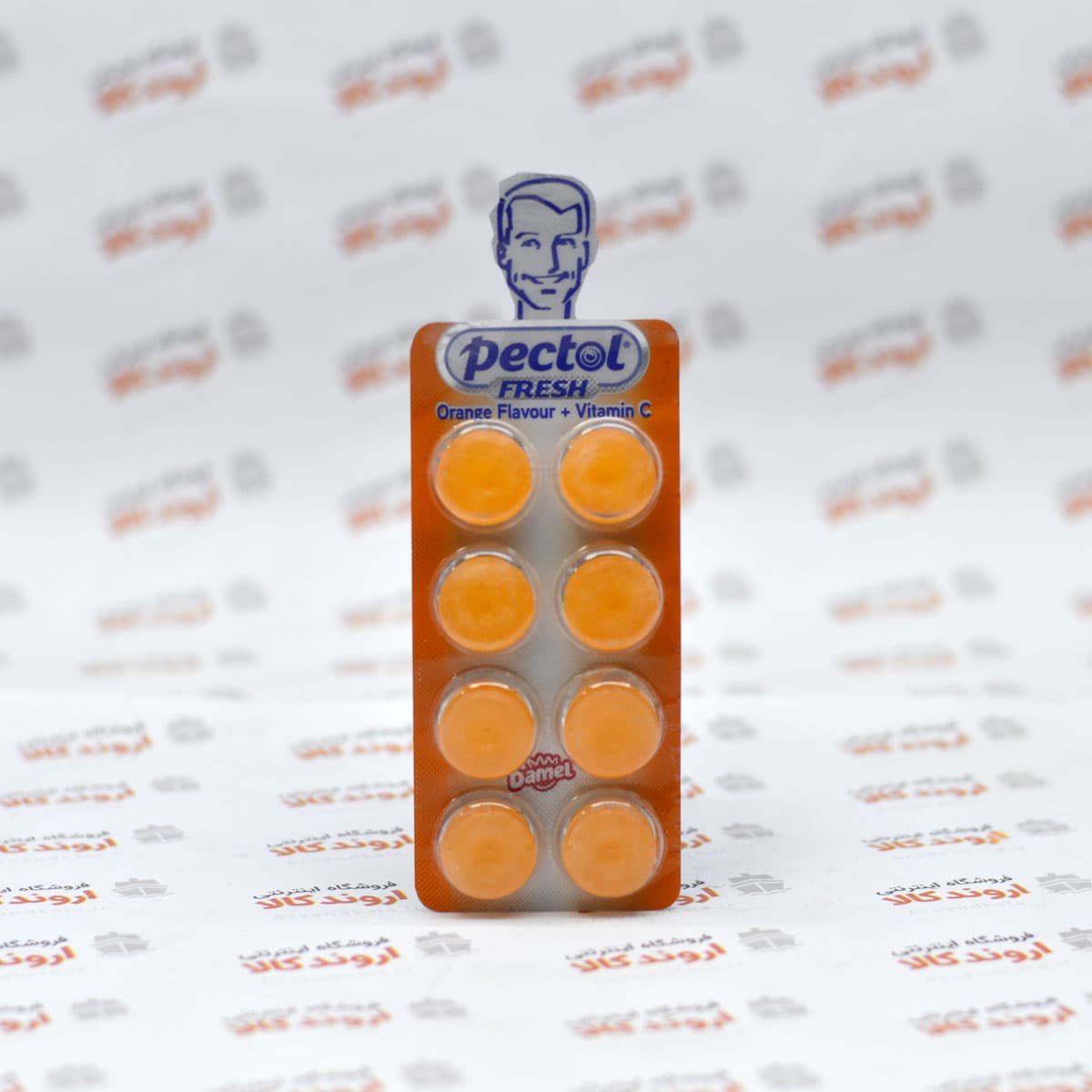 آبنبات سرد پکتول Pectol مدل Orange Flavour — تصویر ۲