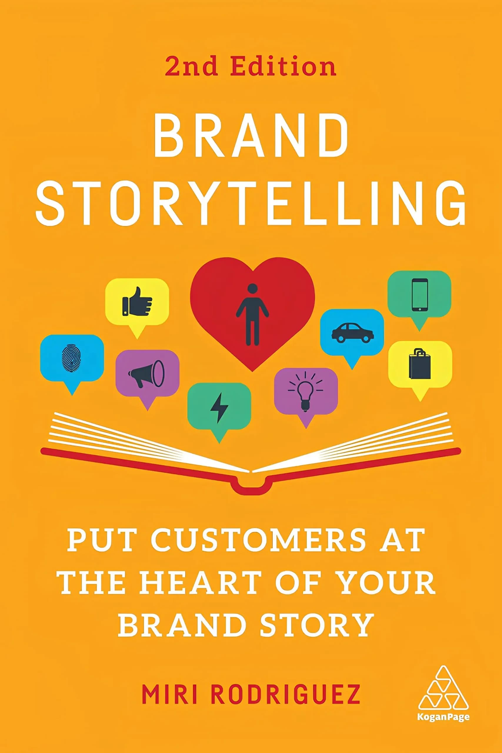 کتاب داستانگویی برند (Brand Storytelling) نسخه انگلیسی PDF | میری رودریگز
