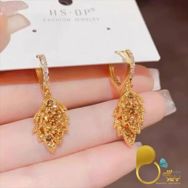 گوشواره برگ آیسو 2 — تصویر ۲