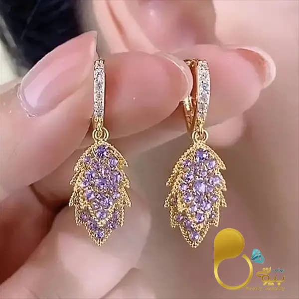 گوشواره برگ آیسو — تصویر ۲
