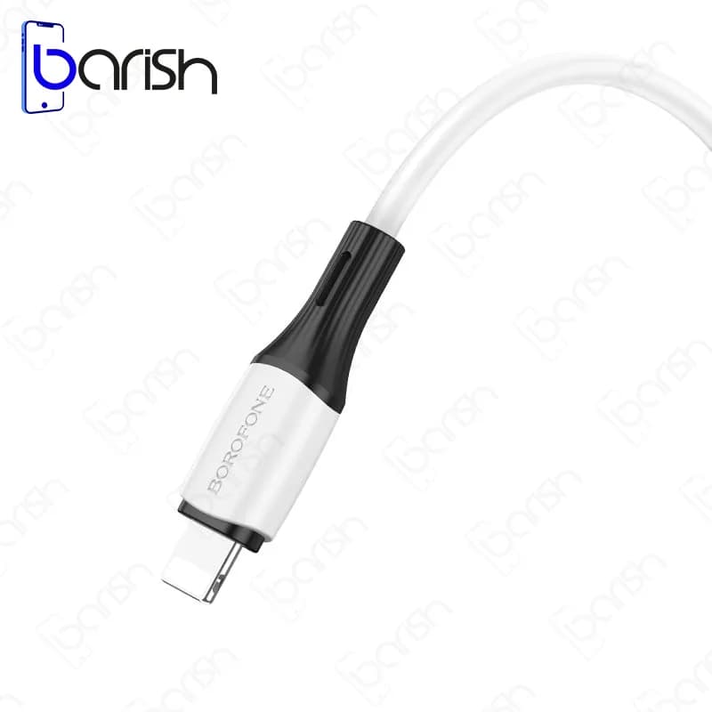کابل دیتا و شارژ USB به لایتنینگ بروفون مدل BX79 — تصویر ۲