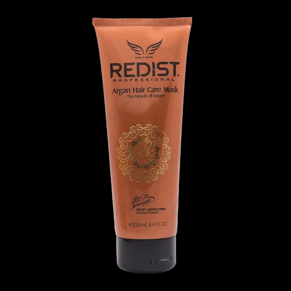 ماسک مو تیوپی روغن آرگان ردیست (REDIST) حجم 250 میل – ترمیم کننده، نرم کننده و براق کننده مو