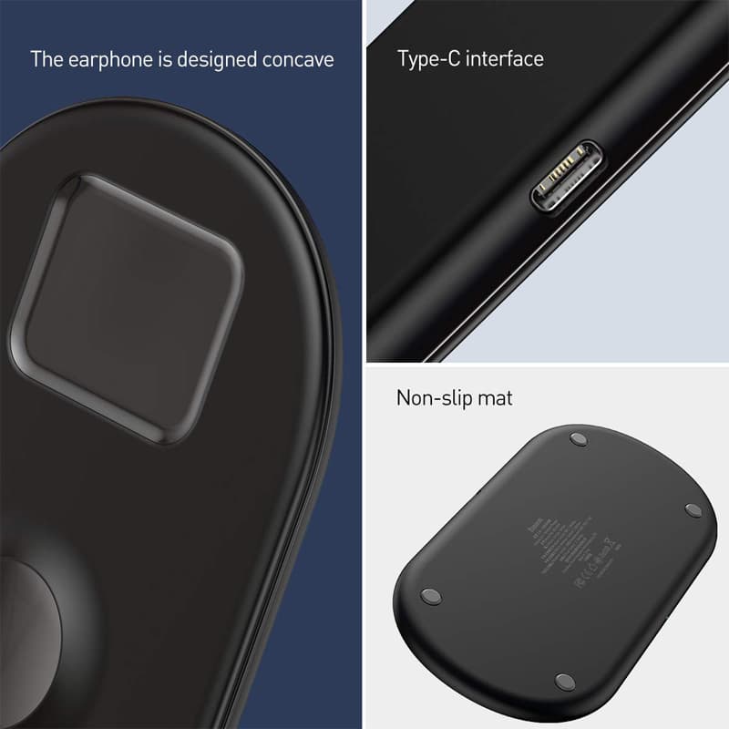 شارژر بی سیم بیسوس Baseus Wireless Charger BS-IW04 — تصویر ۵