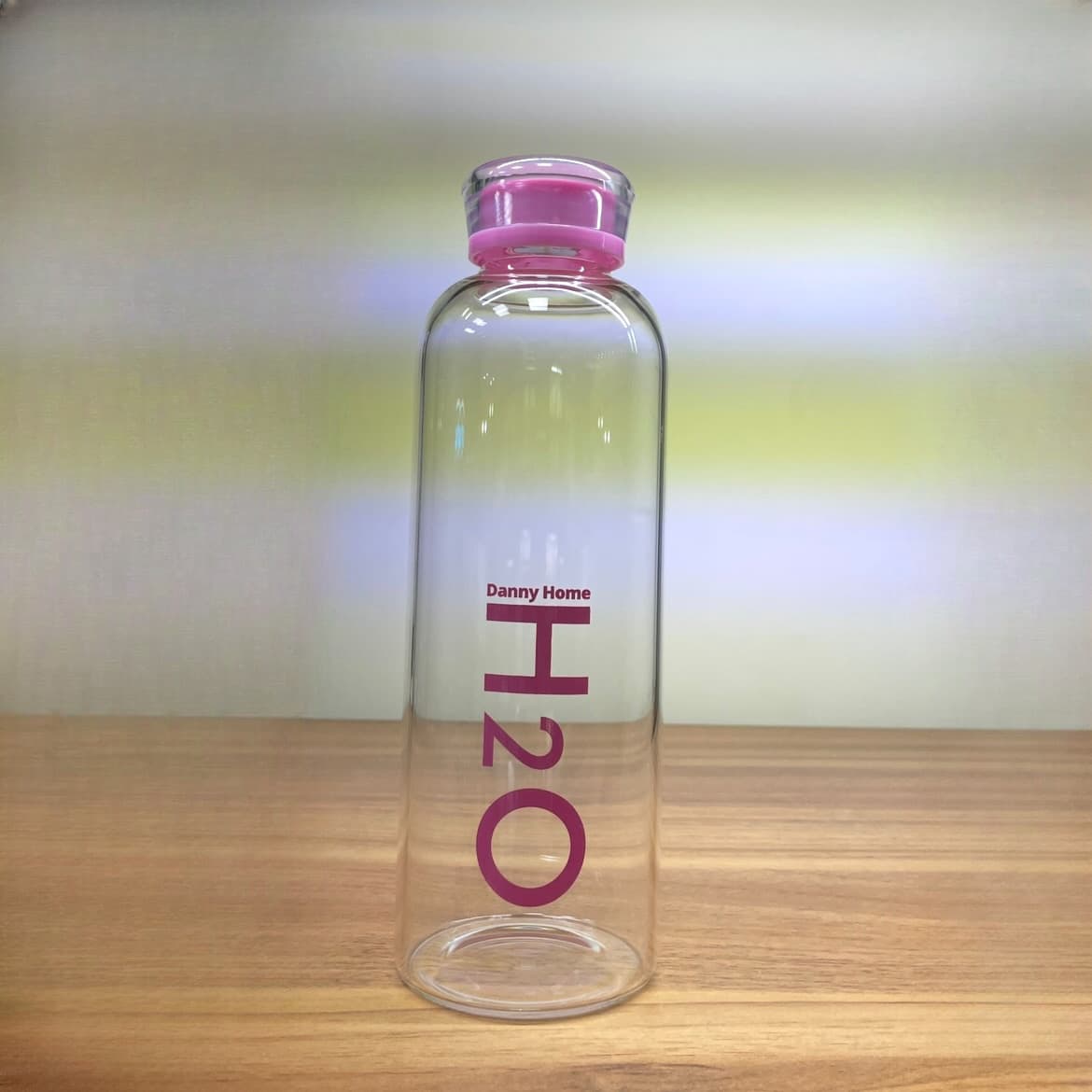 بطری آب دنی هوم (Danny Home) H2O ظرفیت 750 میلیلیتر، رنگ صورتی — تصویر ۲