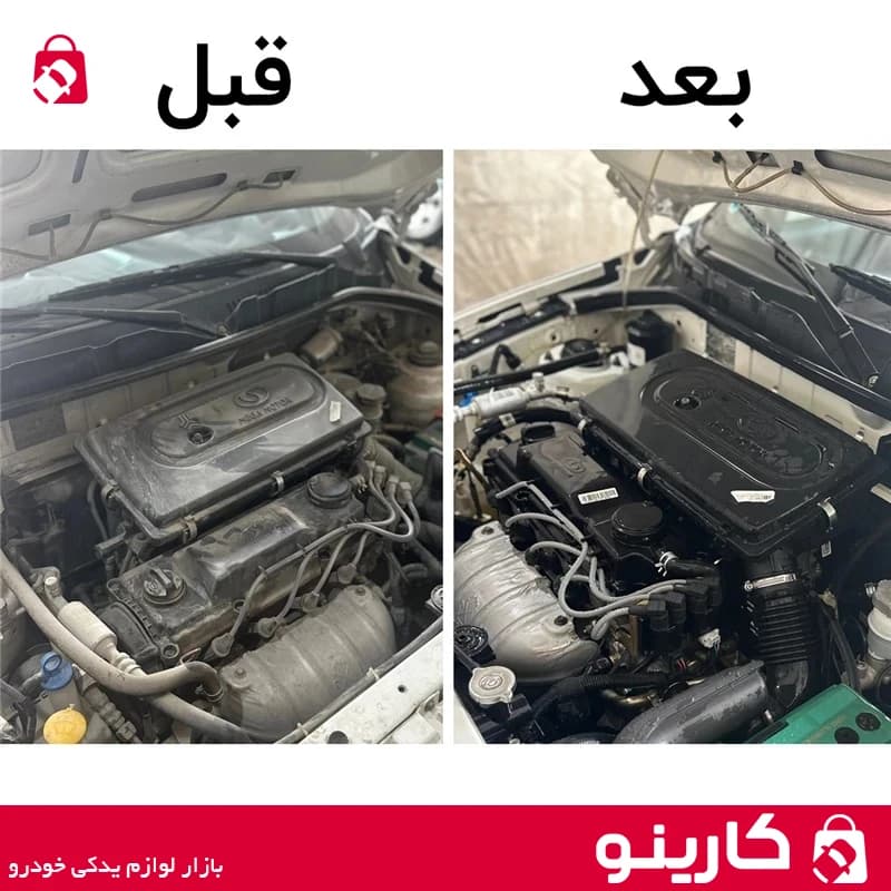 اسپری موتور شوی اتوموبیل هافنر تمیز کننده موتور خودرو haffner مدل sp01 حجم 500 میلی لیتر — تصویر ۳