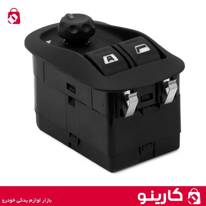 کلید شیشه بالابر و تنظیم آینه پژو 206 تیپ 5 جهان پارت — تصویر ۲