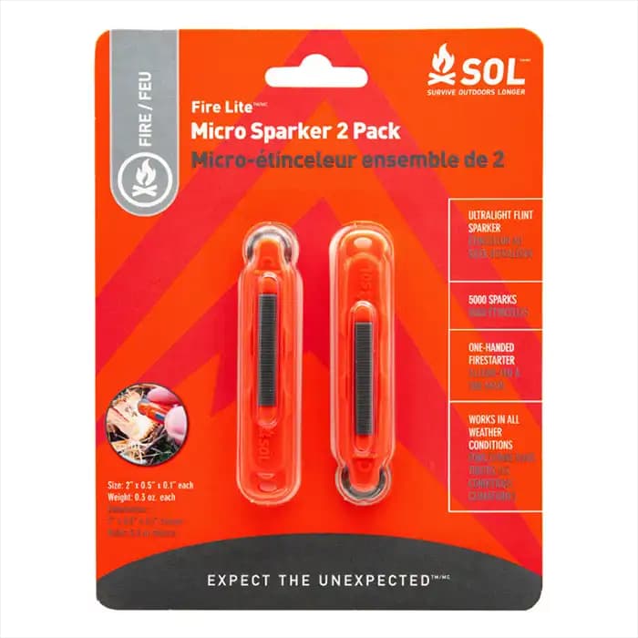 آتش زنه سول مدل FireLite Micro Sparker 2 Packs