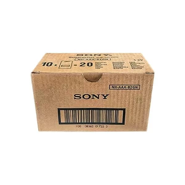 باتری قابل شارژ قلمی سونی مدل NI-AAA-MH ظرفیت 840 میلی آمپر ساعت بسته 2 عددی — تصویر ۶