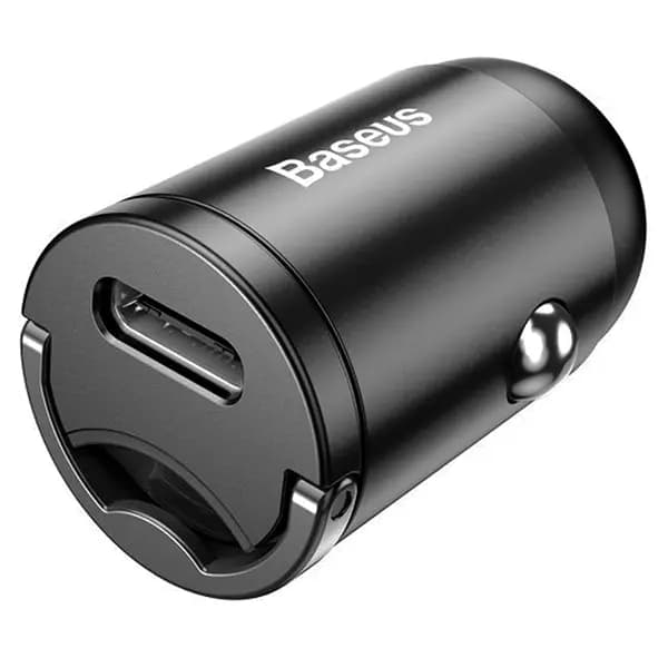 شارژر فندکی 30 وات تایپ سی بیسوس Tiny Star PD3 QC3 مدل VCHX-B0G — تصویر ۶
