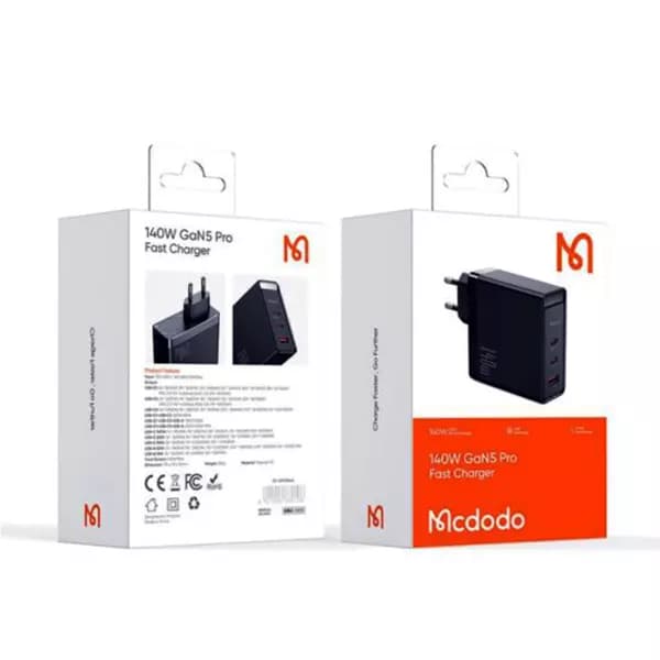 شارژر دیواری 140 وات مک دودو مدل CH-2911 — تصویر ۷