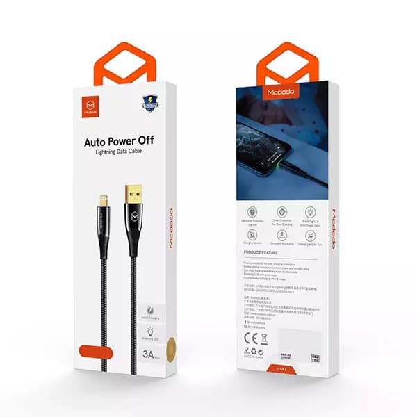 کابل شارژ USB به لایتنینگ مک دودو مدل CA-806 طول 1.2 متر — تصویر ۶