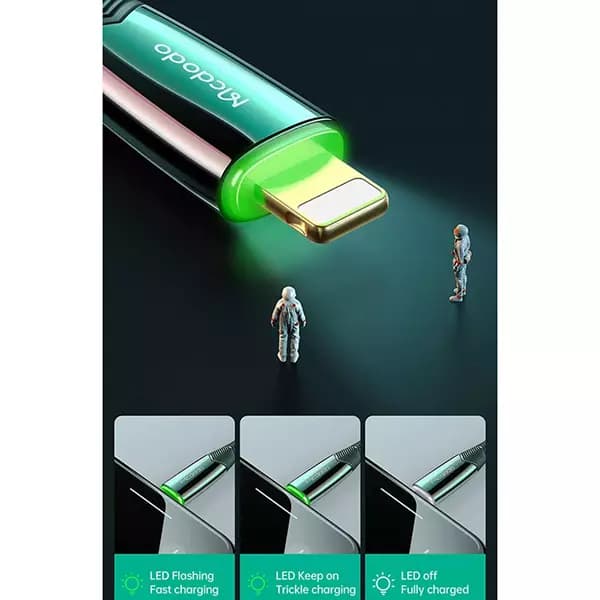 کابل شارژ USB به لایتنینگ مک دودو مدل CA-806 طول 1.2 متر — تصویر ۵