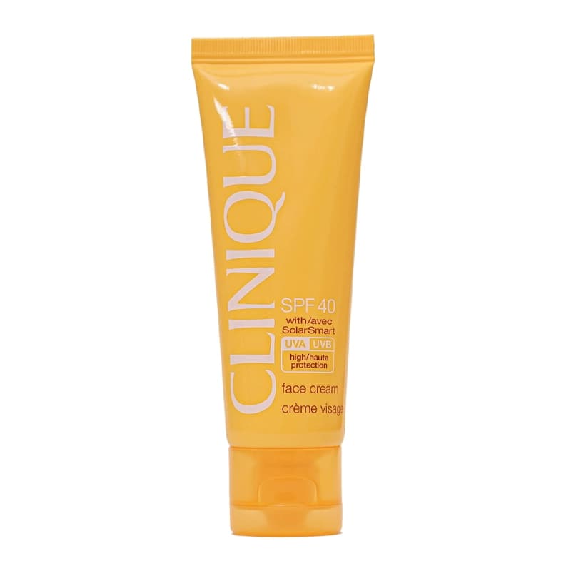 کرم ضد آفتاب کلينيک SPF40 اسمارت بيرنگ – محافظت بالا، ضد لک و بدون رنگ