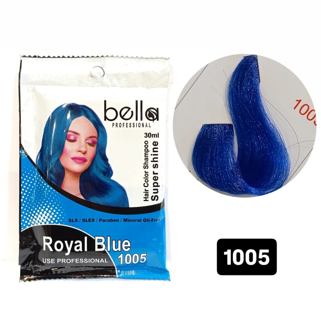 شامپو رنگ ژله ای ساشه ای بلا کد 1005 Bella