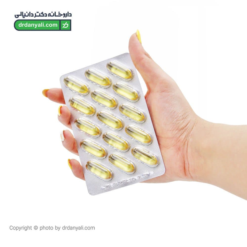 سافت ژل روغن گل مغربی ویتا تایم 1000 میلی گرم 30 عدد — تصویر ۲