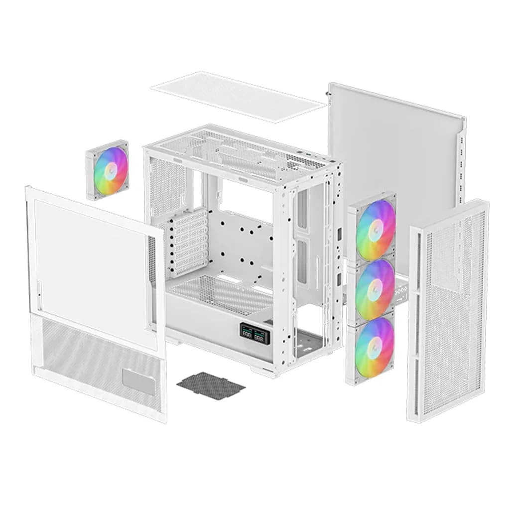 کیس کامپیوتر دیپ کول DeepCool CH560 Digital White — تصویر ۵