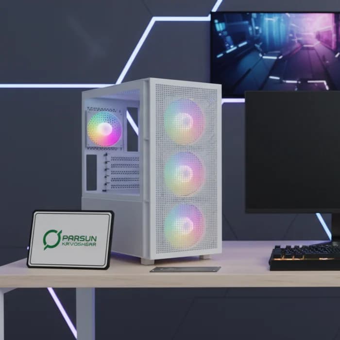 کیس کامپیوتر دیپ کول DeepCool CH560 Digital White — تصویر ۲