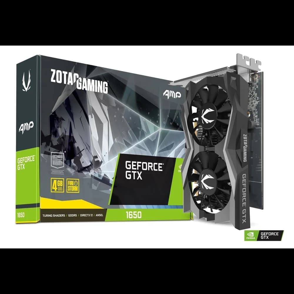 کارت گرافیک زوتک ZOTAC GeForce GTX 1650 4G AMP