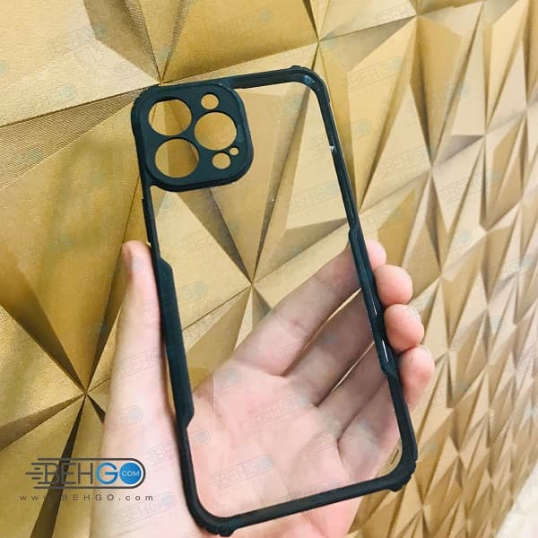 قاب آیفون 13 پرو مکس کاور پشت شفاف کپسولی گوشی Iphone 13 Pro Max — تصویر ۶