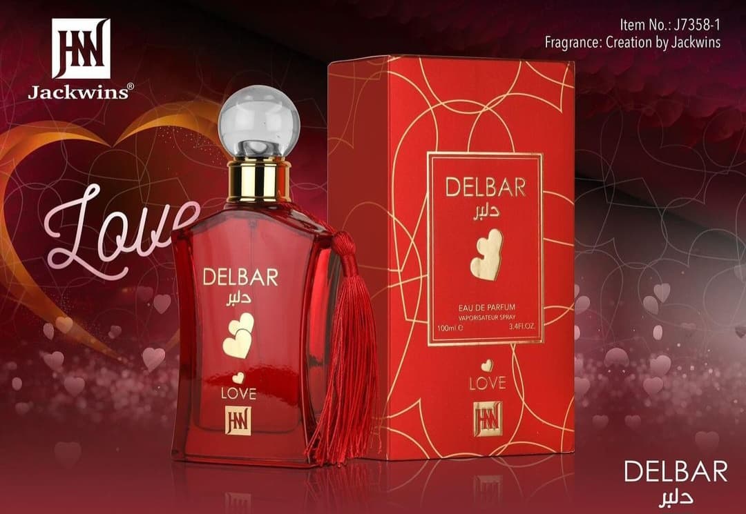عطر ادکلن جانوین جکوینز دلبر لاو – Johnwin Jackwins Delbar Love