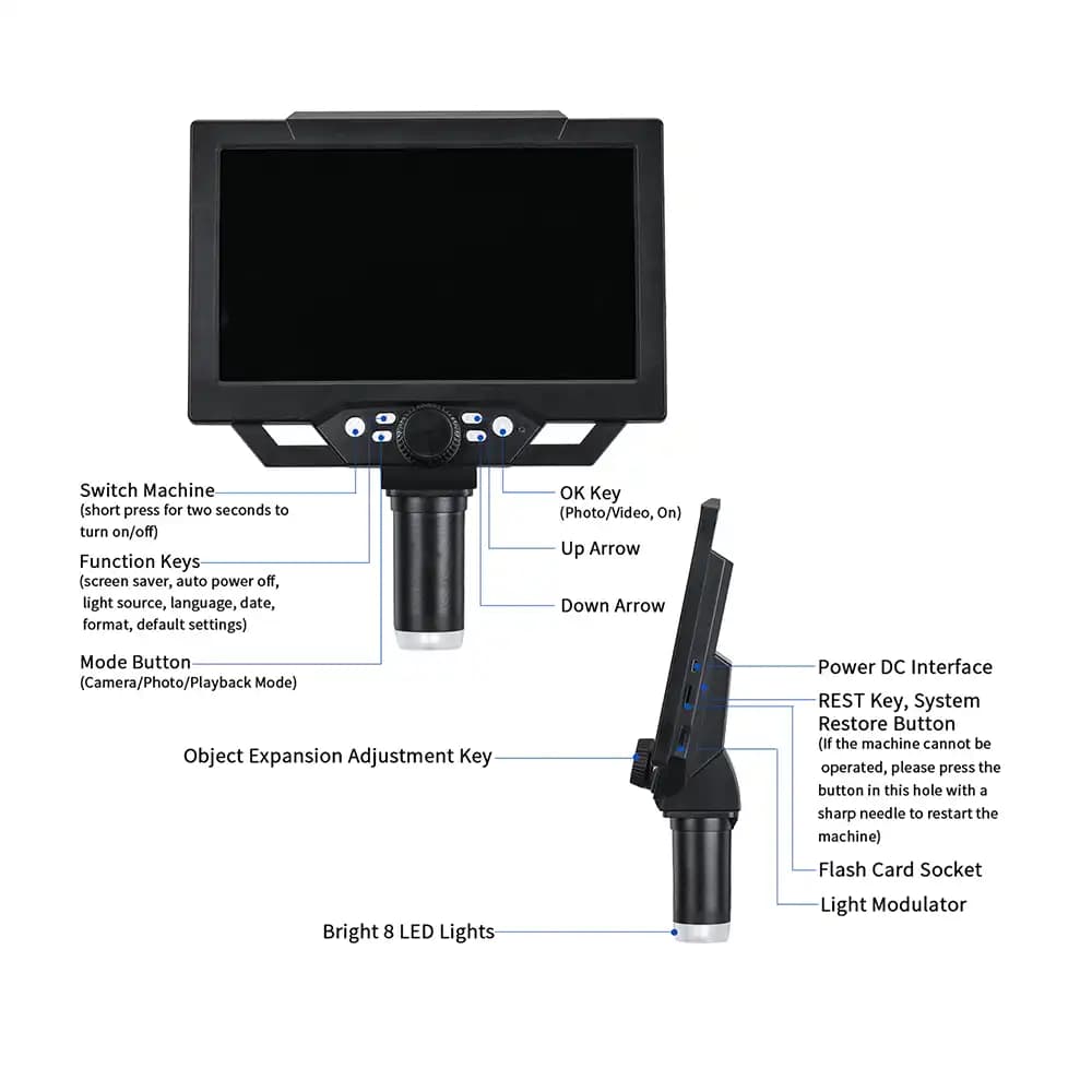میکروسکوپ دیجیتال مدل G1600 — تصویر ۴