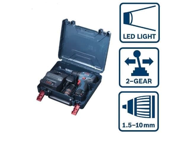 دریل پیچ گوشتی شارژی بوش 12 ولت مدل GSR12V_30 brushless bosch — تصویر ۵