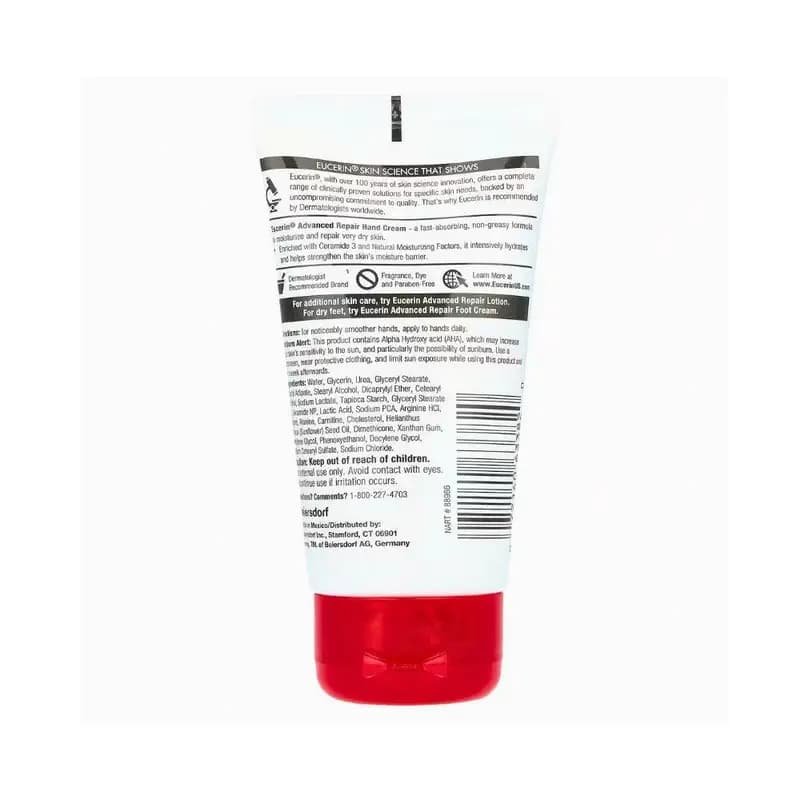 کرم دست اوسرین ادونس ریپیر مخصوص پوست خیلی خشک | Eucerin VERY DRY SKIN ADVANCED REPAIR HAND CREAM 78 gr — تصویر ۲