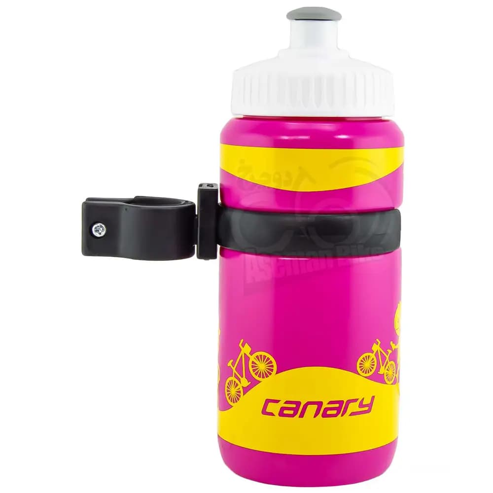 خرید قمقمه Canary Bottle قمقمه و بست قمقمه بچه گانه قناری بدون نیاز به جای نصب/ ساخت تایوان / Bottle And Clamps for Kids Bicycle Canary / اصل با ضمانت ©️ کمترین قیمت عمده بازار / گارانتی بازگشت و — تصویر ۵