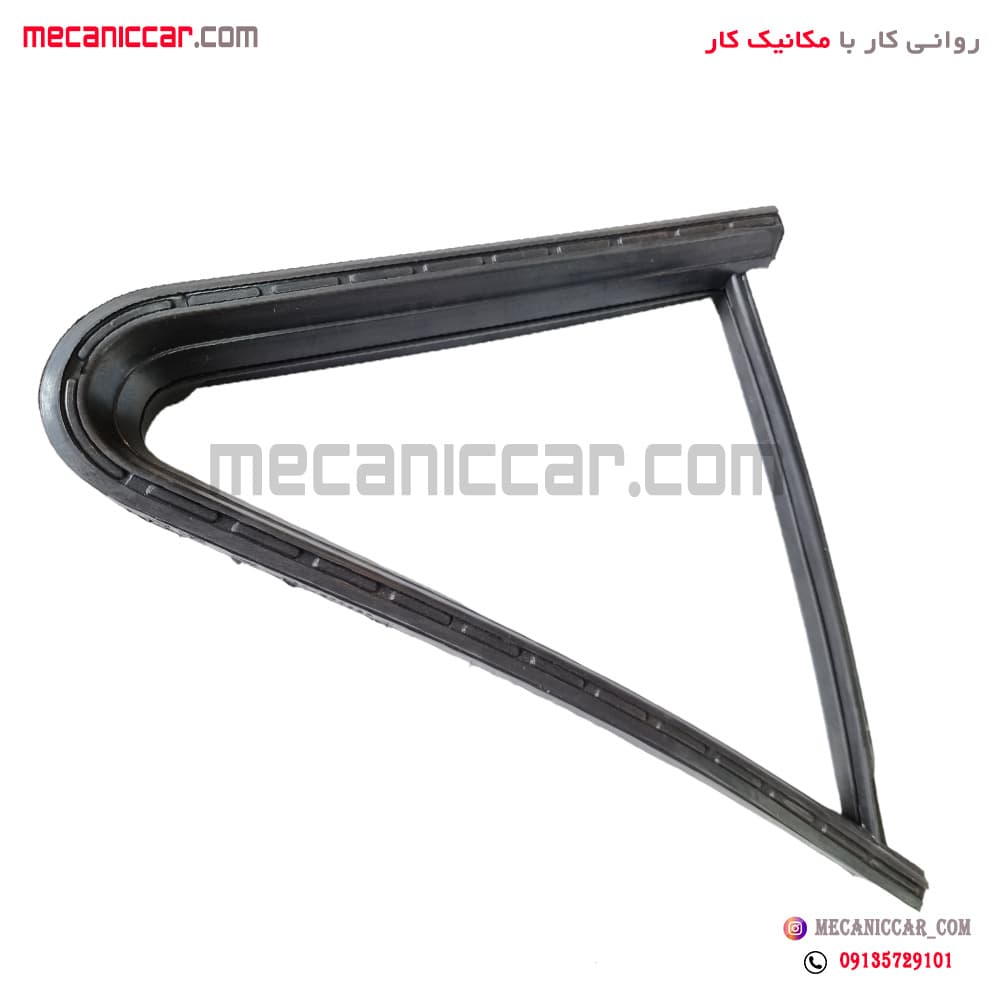 نوار دور شیشه لچکی (سه گوش) عقب چپ پژو 405 — تصویر ۴