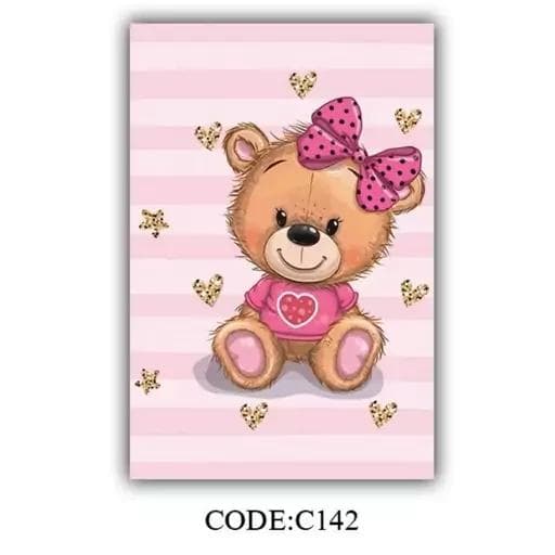 فرش کودک مخمل هازان تُرک 4 متری کد C142 (پس کرایه) — تصویر ۲