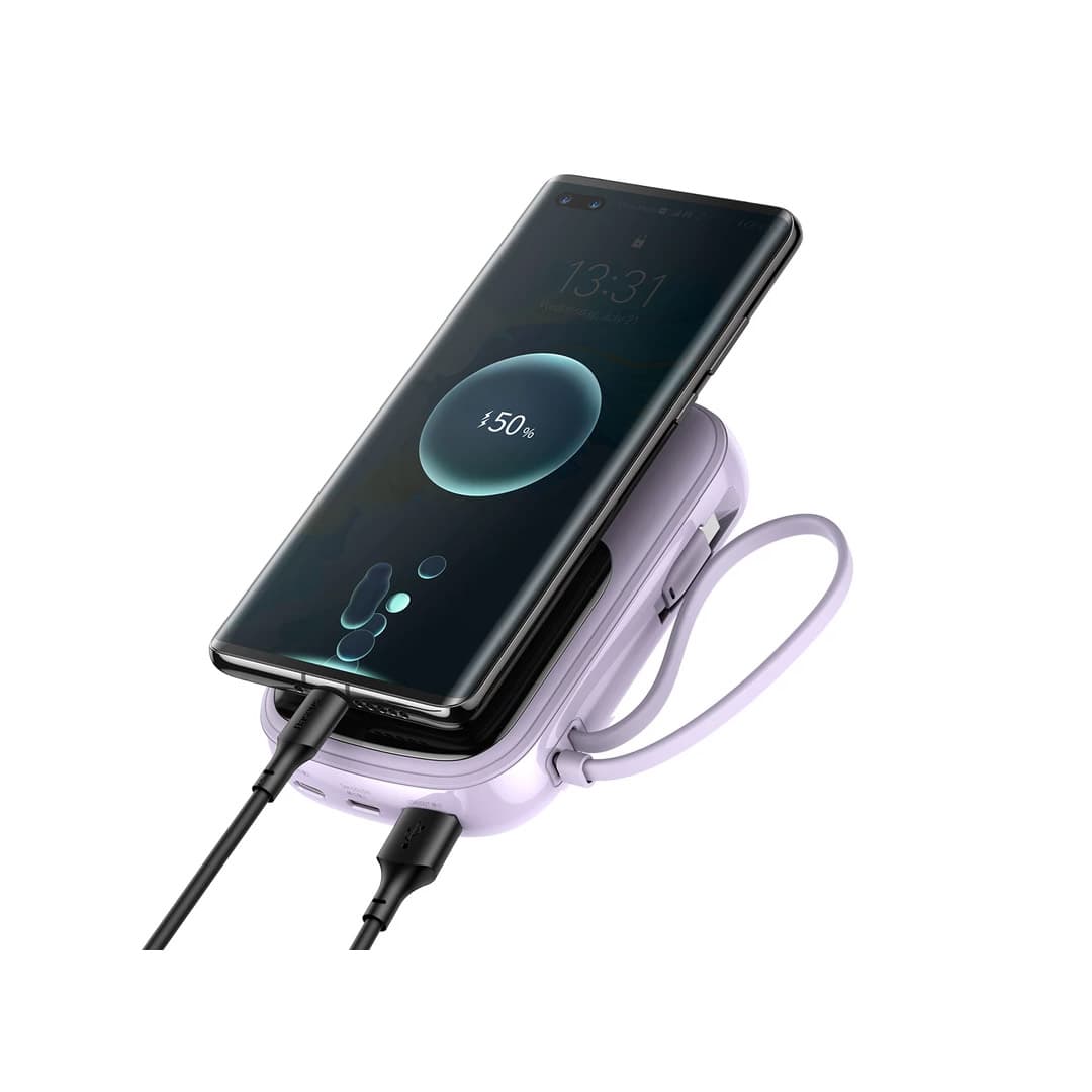 پاوربانک بیسوس مدل PPQD-B01 15w ظرفیت ۱۰۰۰۰ میلی آمپر ساعت — تصویر ۲