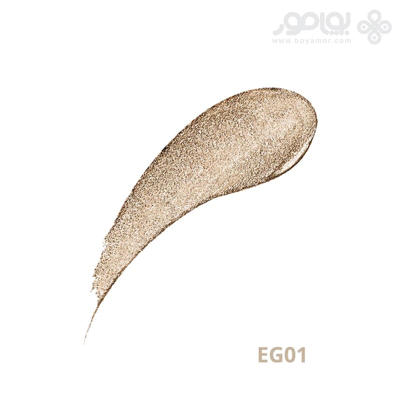 سایه مایع شاین مای میکاپ استوری مدل GLOW & SHINE شماره EG01 — تصویر ۲
