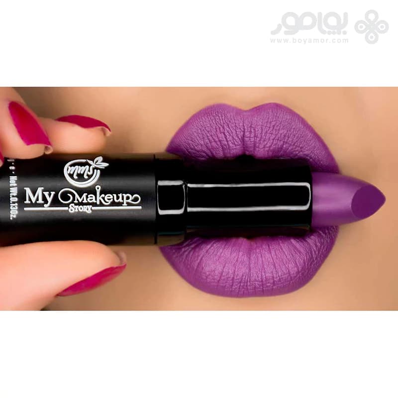 رژ لب جامد مای میکاپ استوری LIPPY MATTE شماره LP07 — تصویر ۳