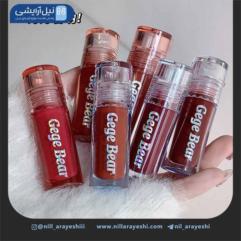 پک رژ لب خیس گگ بیر سه عددی کد gx1115 — تصویر ۳