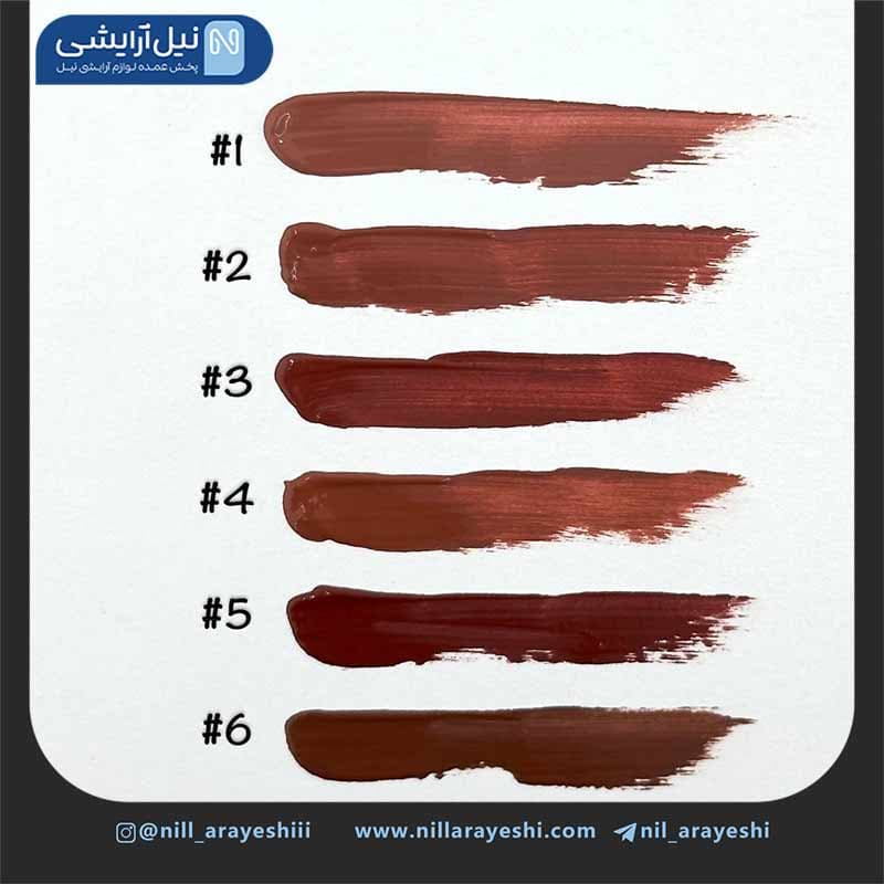 رژ لب مایع و جامد دو طرفه آیینه دار رومانتیک برد ک د Rb286l — تصویر ۳