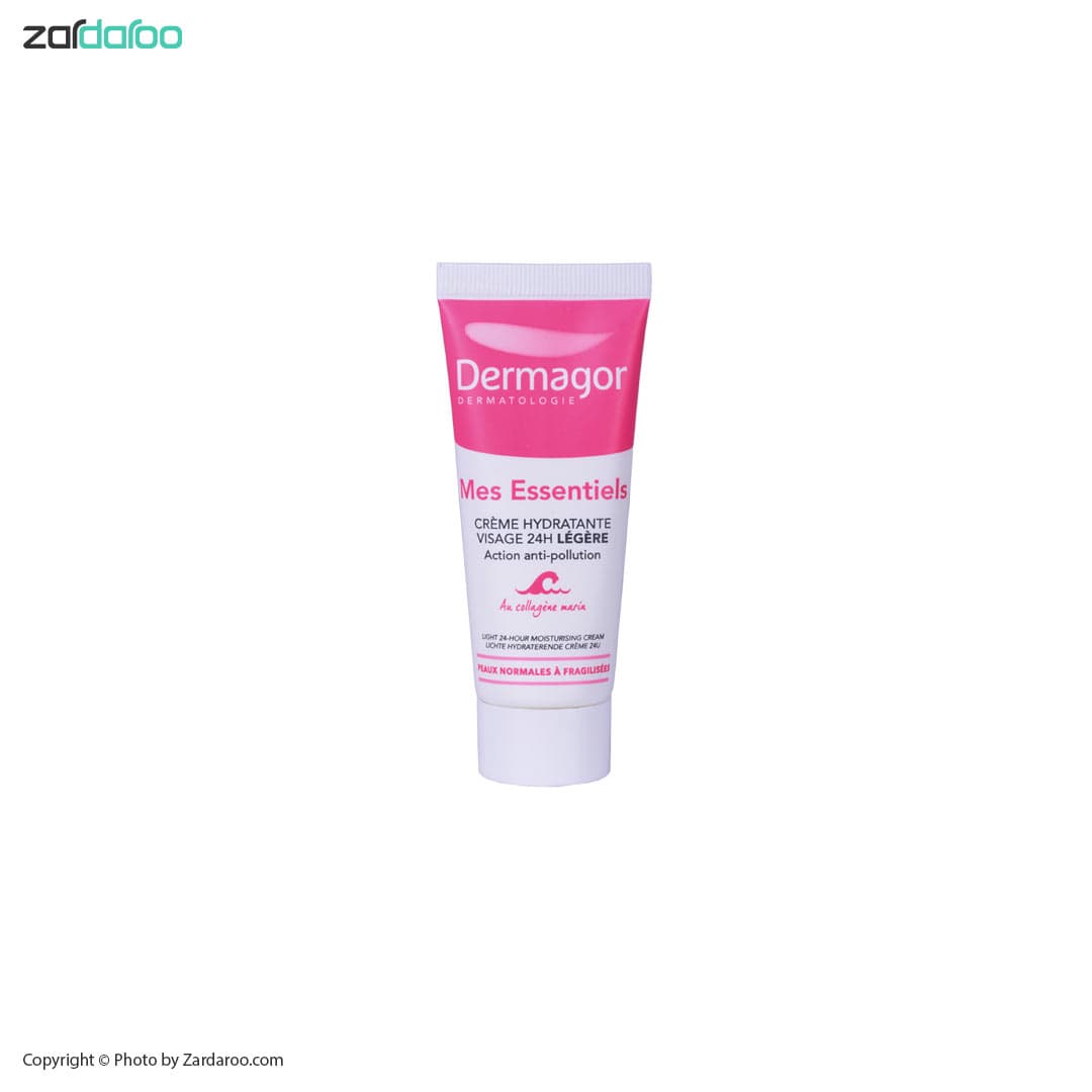 کرم مرطوب کننده و مغذی پوست 24 ساعته مدل Legere درماگور Dermagor — تصویر ۲