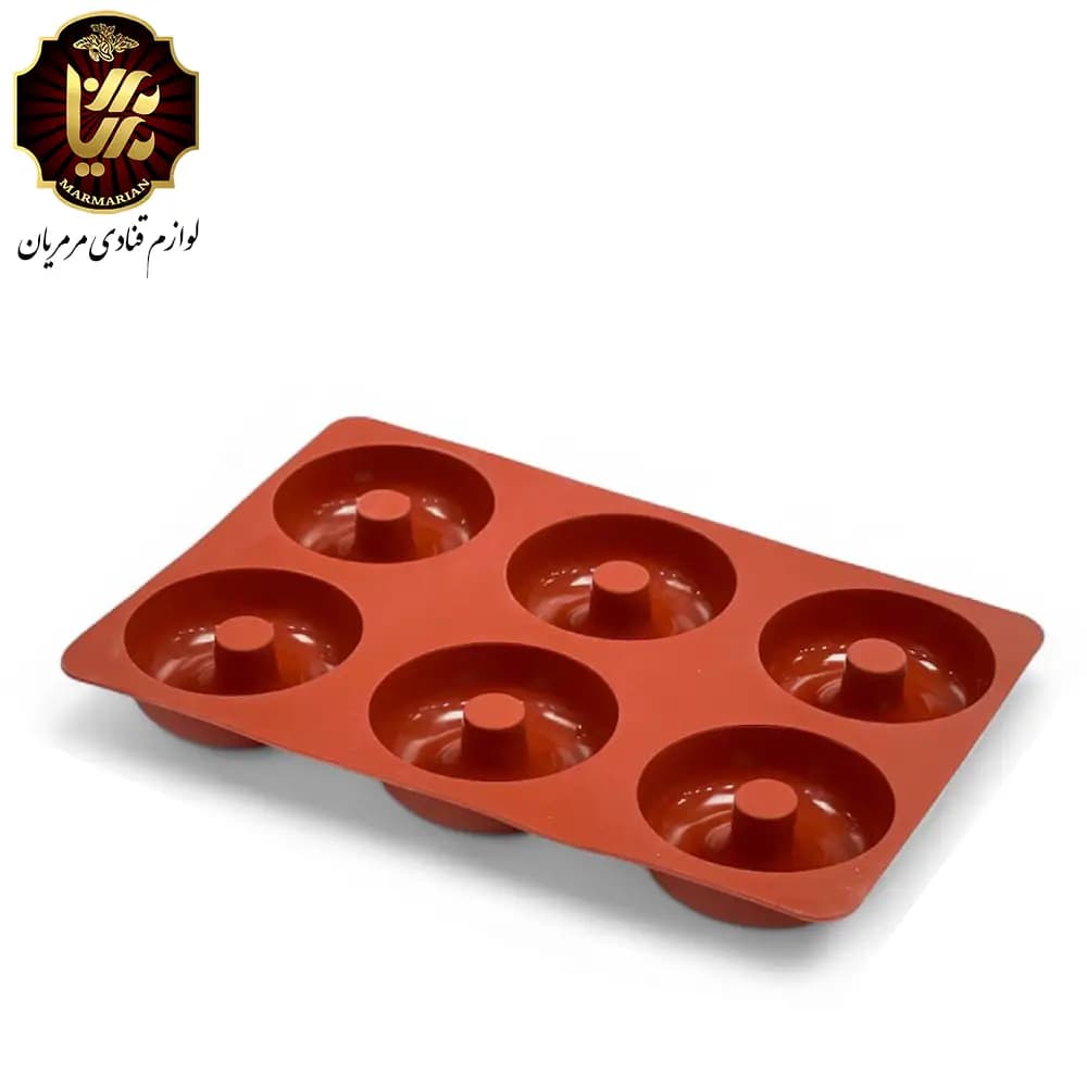 سیلیکون دونات 6 عددی — تصویر ۲
