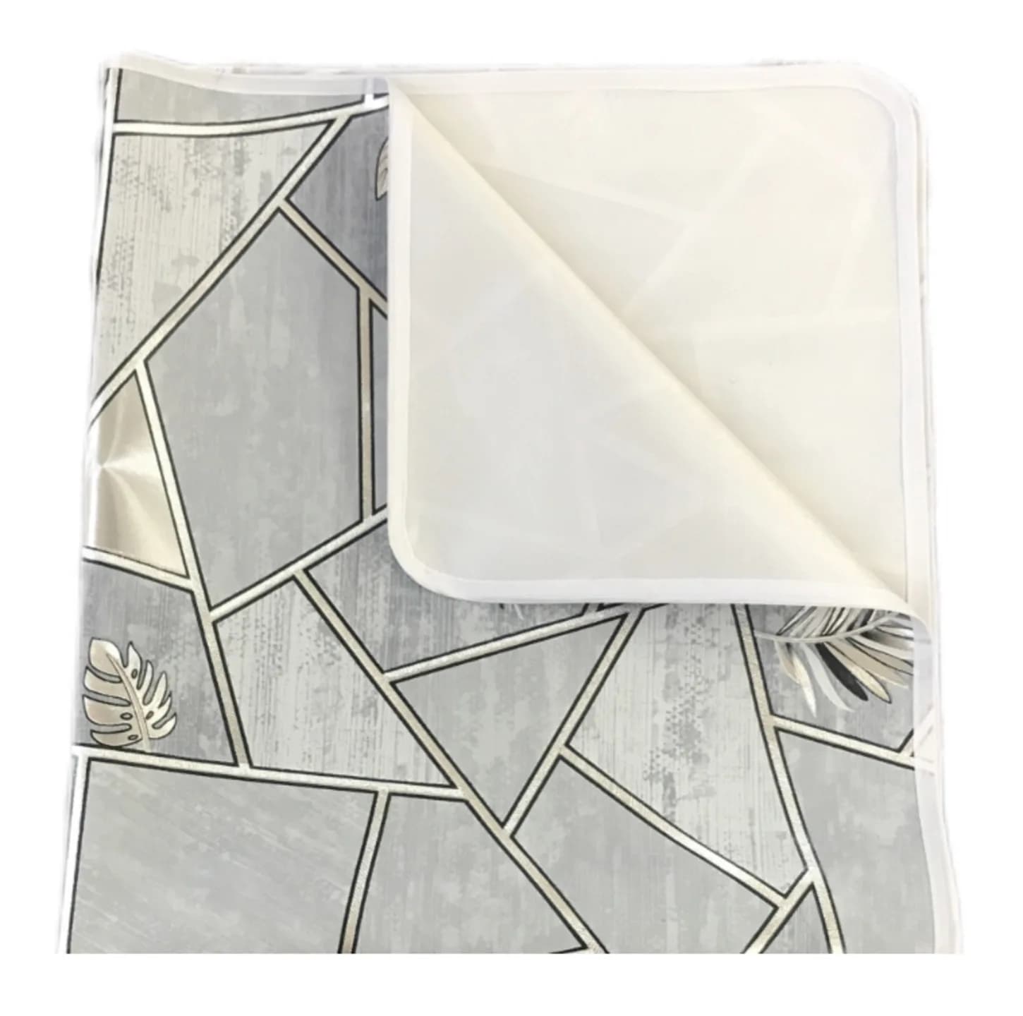 سفره 10 نفره مدل لوتوس طرح پشت نخی سایز 200×140 سانتی متر کد 04 — تصویر ۲