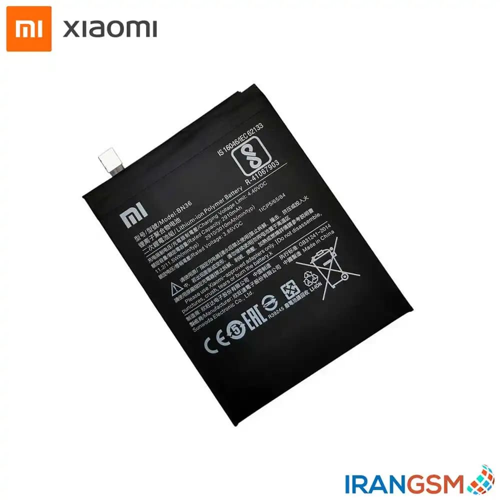 باتری موبایل شيائومی ام آی Xiaomi Mi A2 (Mi 6X) مدل BN36 — تصویر ۳