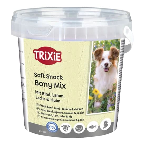 تشویقی سگ تریکسی مدل Trixie Soft Snack Bony Mix — تصویر ۳
