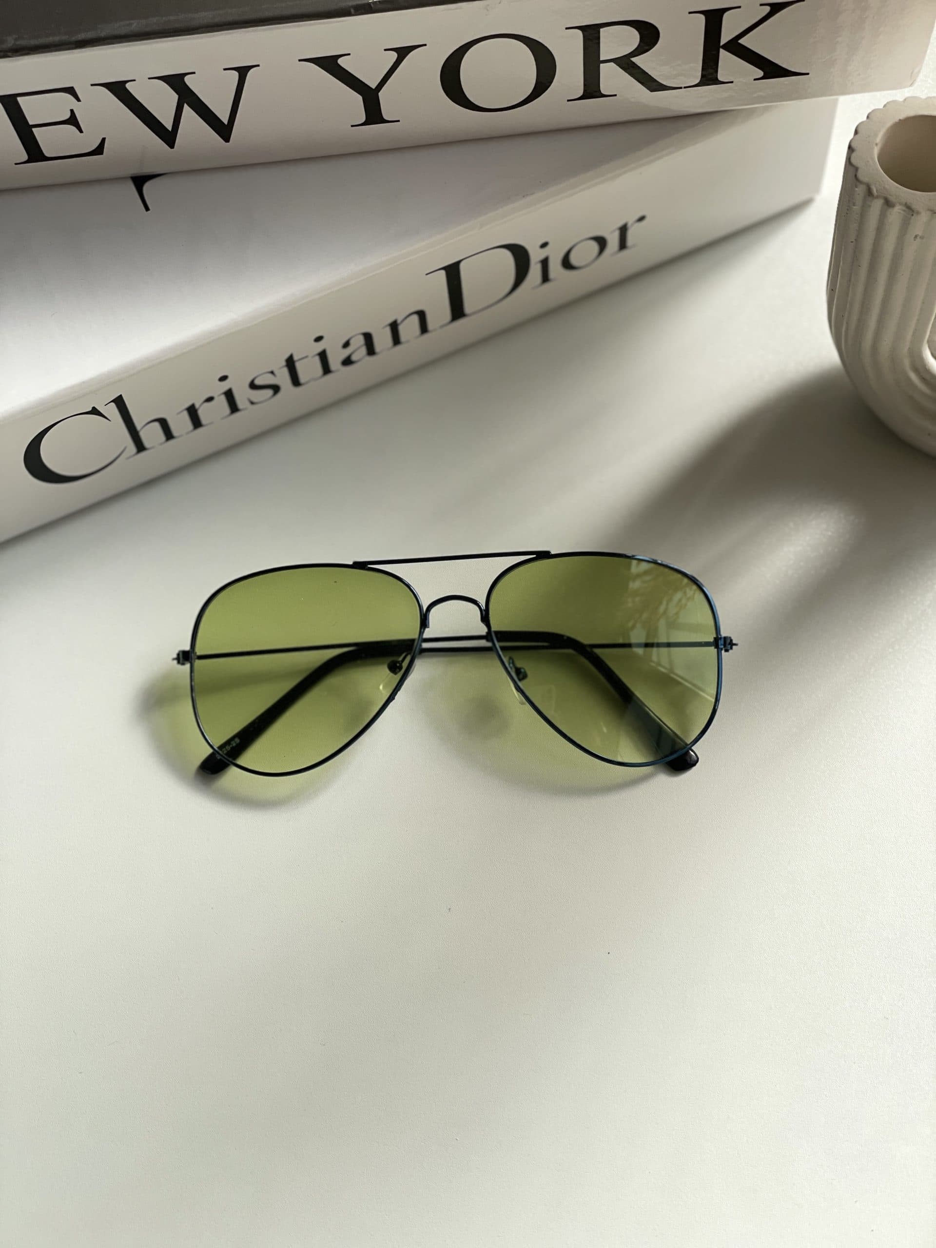 عينك آفتابي برند Rayban اسپرت سبز ترند يووي 400 — تصویر ۷