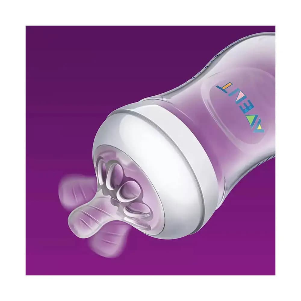 شیشه شیر نچرال 260 میلی لیتر طرح یونیکورن فیلیپس اونت Philips Avent — تصویر ۳