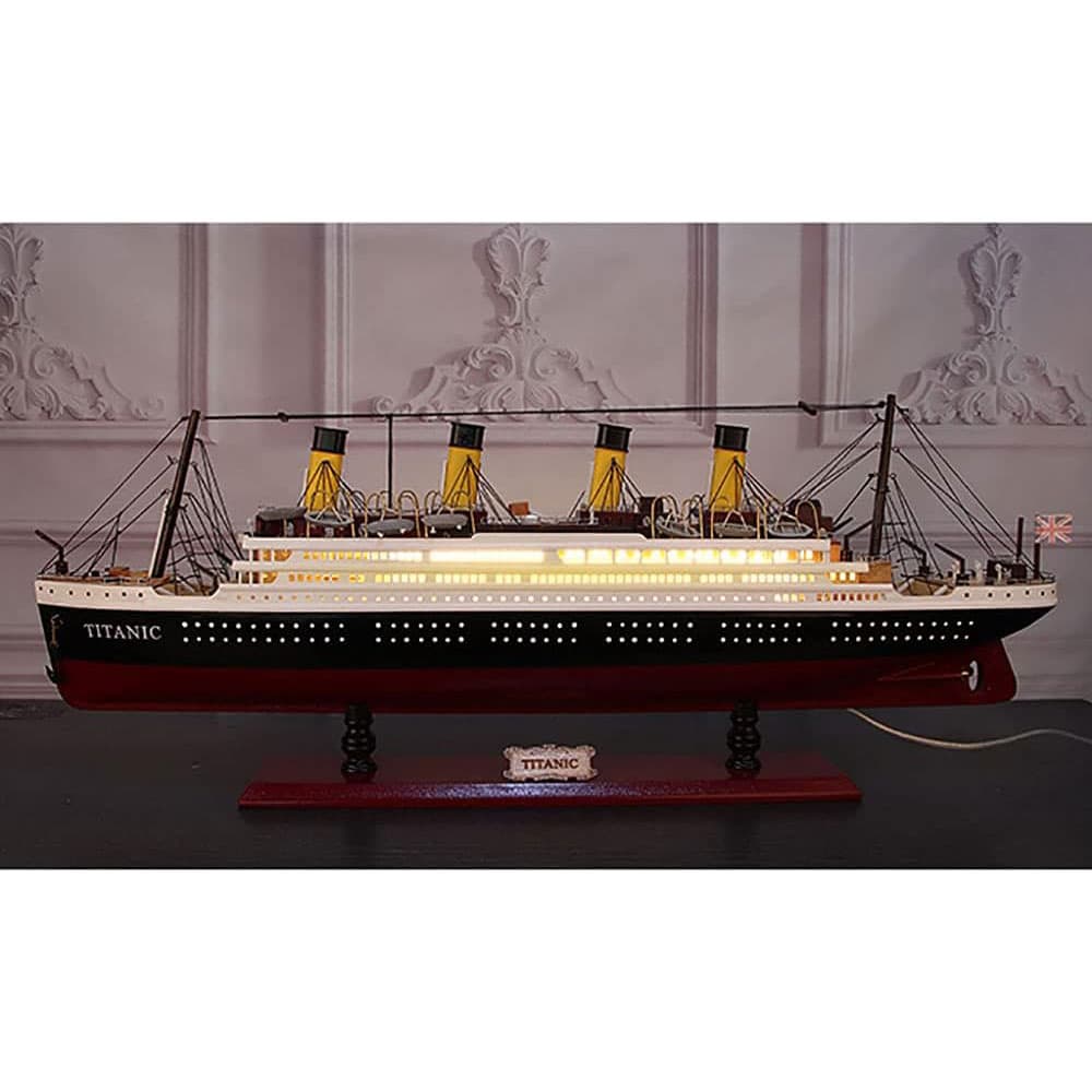 ماکت کشتی Titanic چراغ دار — تصویر ۵