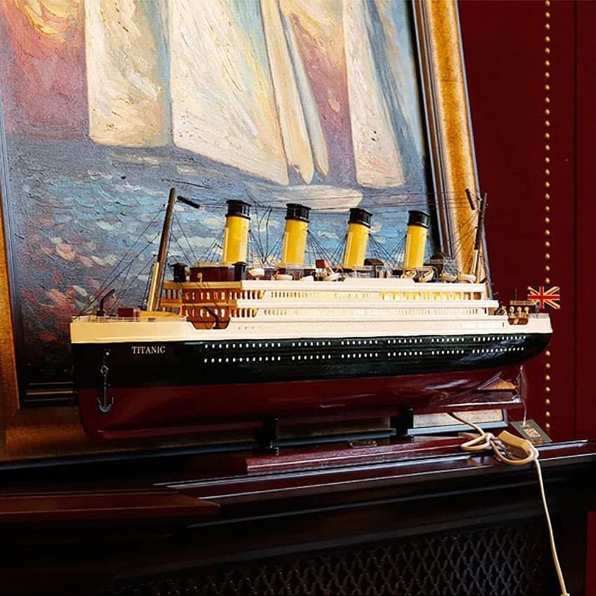 ماکت کشتی Titanic چراغ دار — تصویر ۶