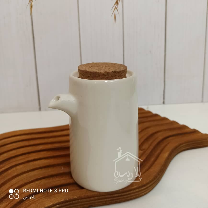 بطری روغن (روغن ریز) یا جا آبلیمو در چوب پنبه مدل ایکیا 45006 — تصویر ۳