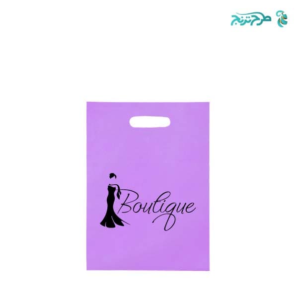 ساک پارچه ای سوزنی سایز 20×30 دسته پانچی