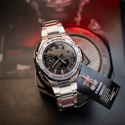 ساعت مردانه کاسیو جی شاک سولار مدل GST-B500D-1A1 — تصویر ۶